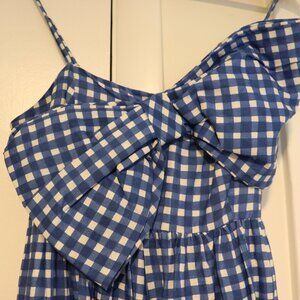 Hutch gingham bow top jumper in XS